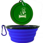 2 Pak XL 34oz Collapsible Travel Bowls for Larger Pets