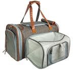 Mr. Peanut's Gold Series Standard Size Airline Compliant Expandable Pet Carrier V2.0